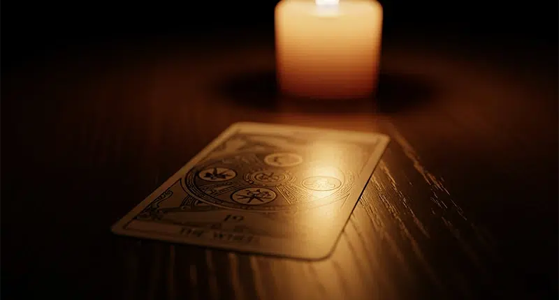 Como o baralho revela os segredos da sua alma 1 Carta A Roda do Baralho Cigano, simbolizando a revelação de padrões de vida.